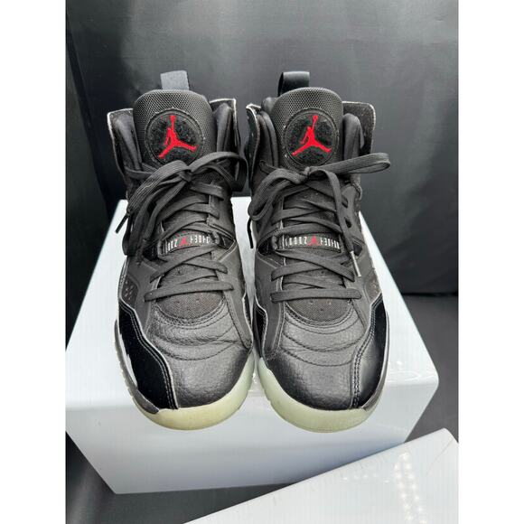 Nike Air Jordan Jumpman-Red and Black-Size 10M-authenticated - Picture 4 of 11